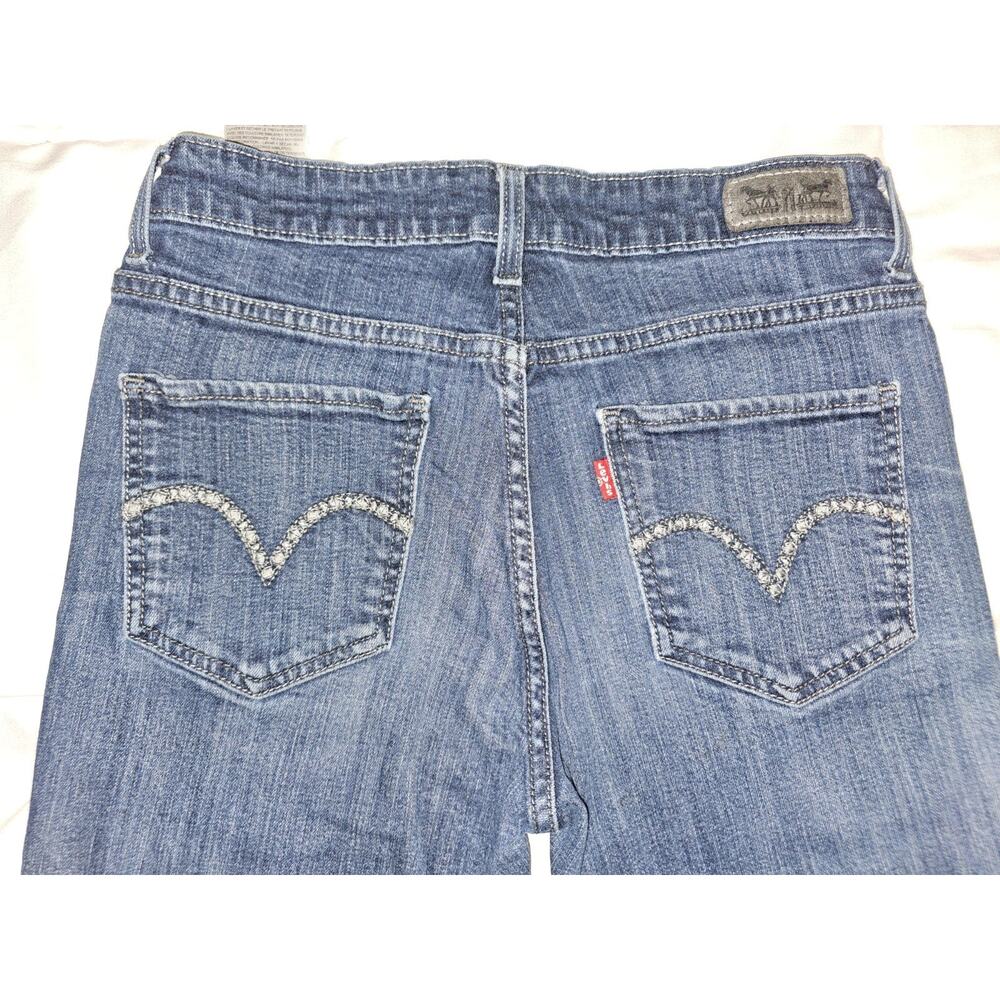 Levi’s‎ Women’s Skinny Jeans W29 L30 Blue Stretch Denim Mid Rise - Picture 6 of 8